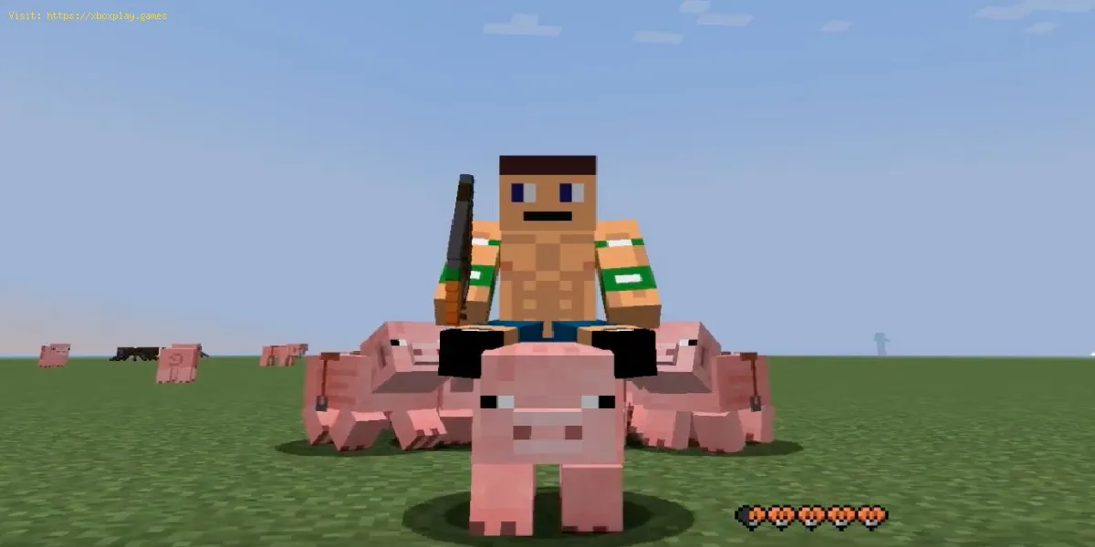 Minecraft: wie man ein Schwein reitet - Tipps und Tricks