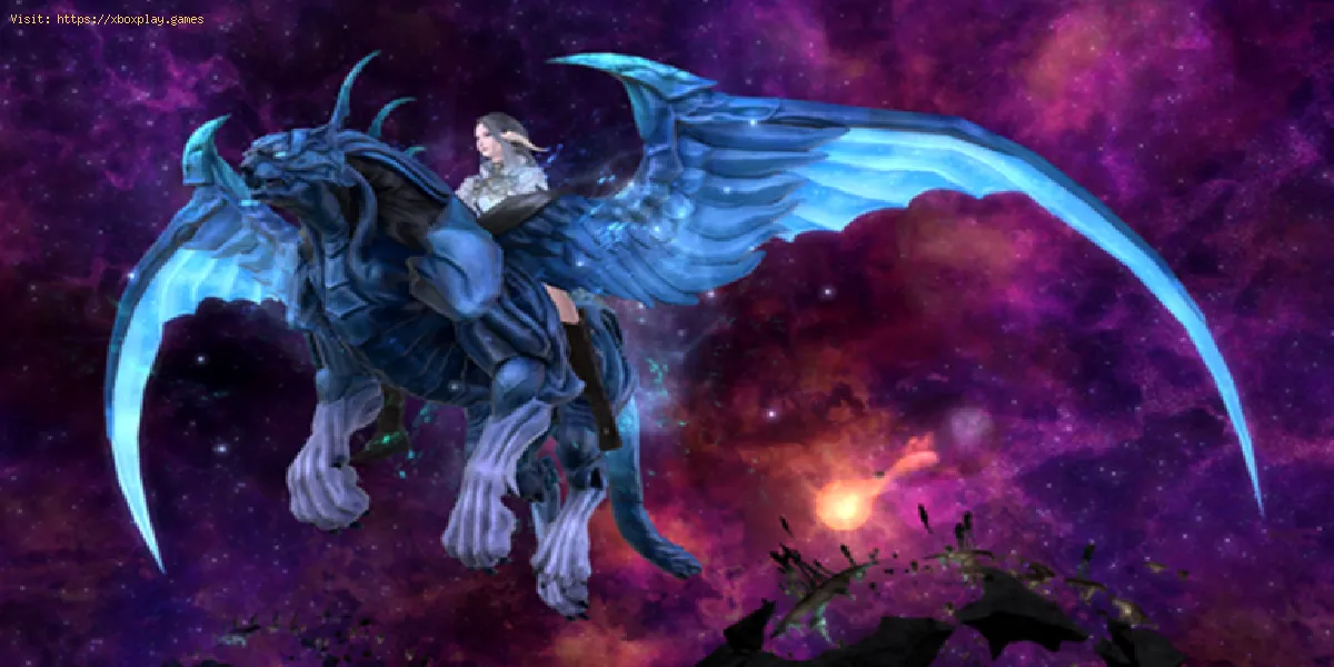 Final Fantasy XIV: So erhalten Sie das Blue Feather Lynx-Reittier