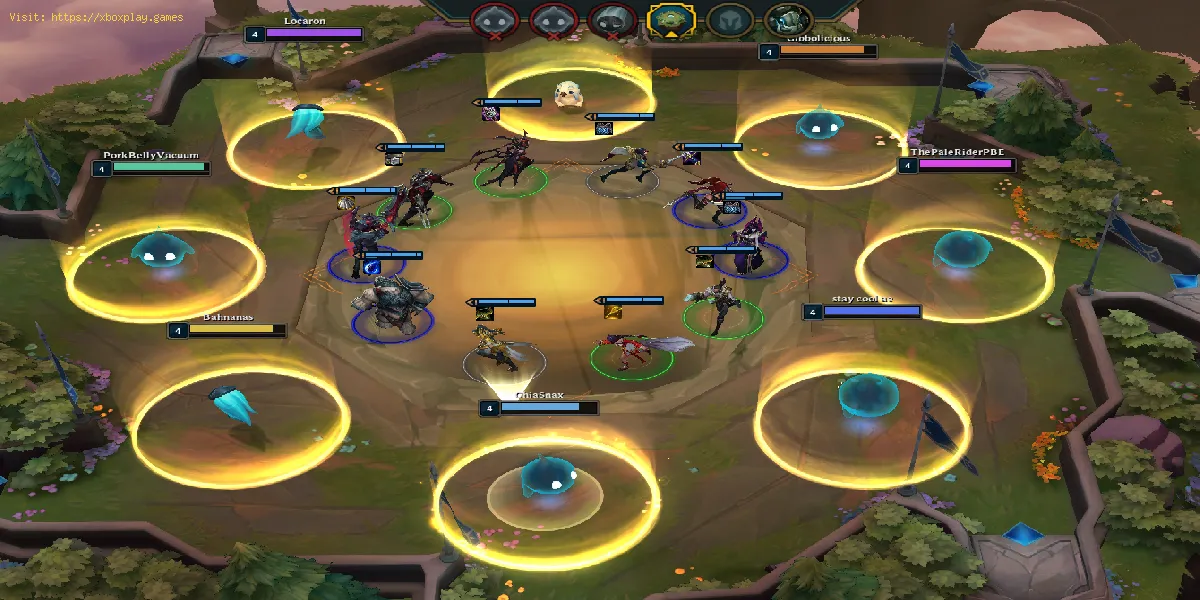 Tactiques Teamfight: comment fonctionne le carrousel