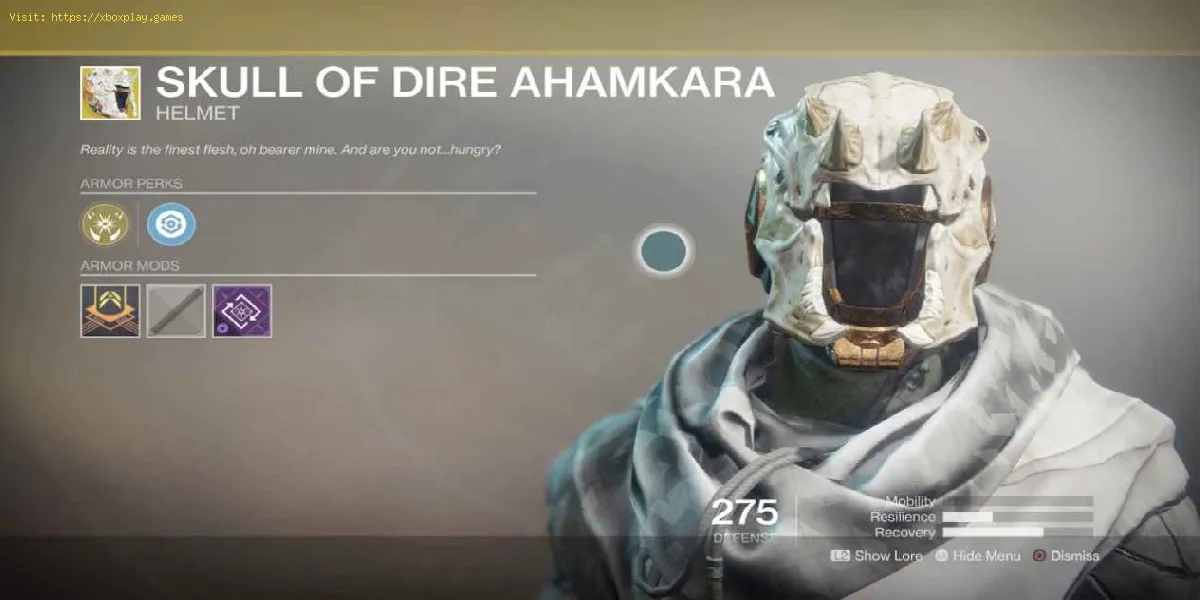 Destiny 2: Comment obtenir le crâne de Dire Ahamkara