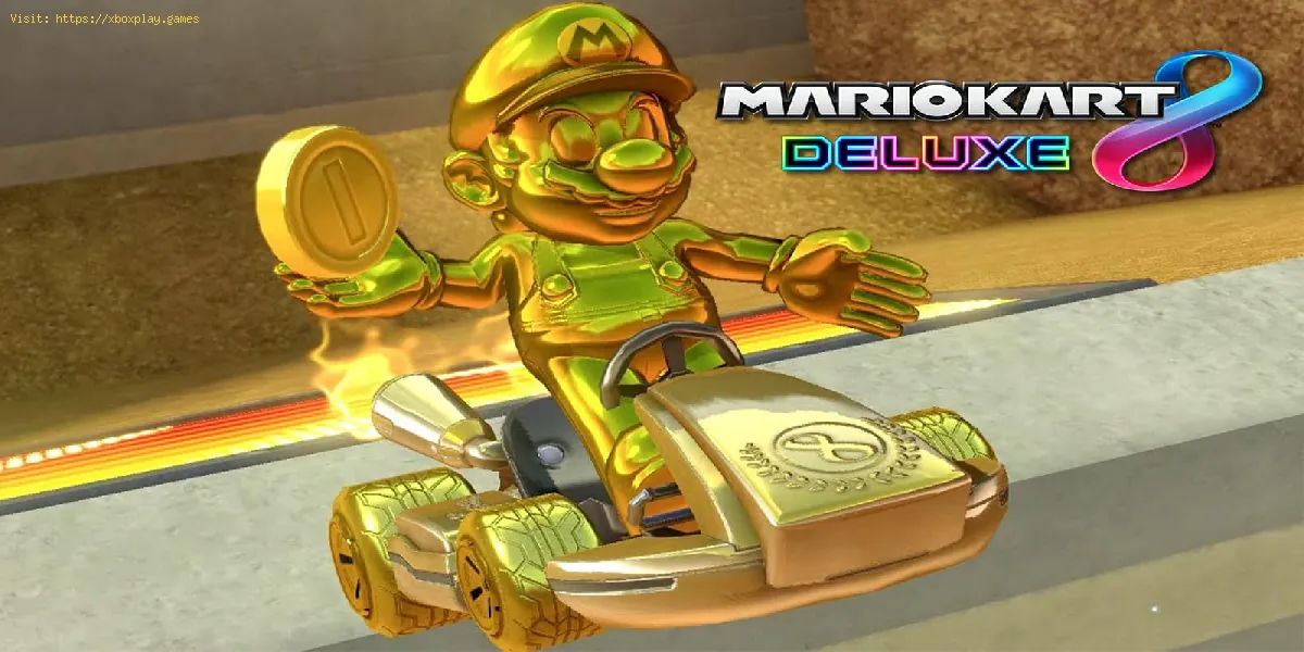 Mario Kart 8 Deluxe: Cómo desbloquear a Mario dorado