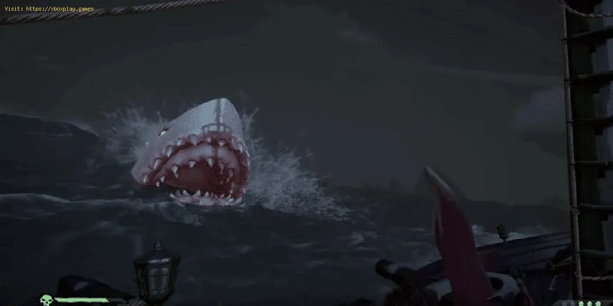 Sea of Thieves: Wo man den Shrouded Ghost Megalodon findet