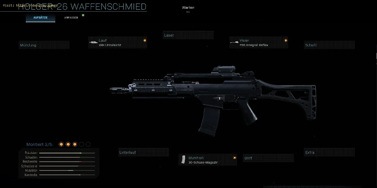 Call of Duty Warzone : Comment fabriquer le Modern Warfare G36C