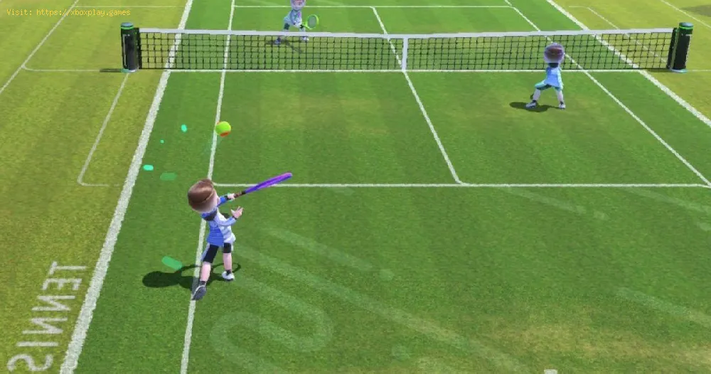 Nintendo Switch Sports : How to win at Tennis