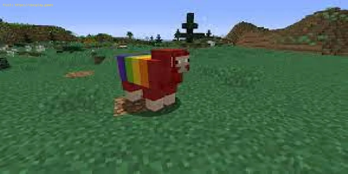 Minecraft : Comment faire un mouton arc-en-ciel