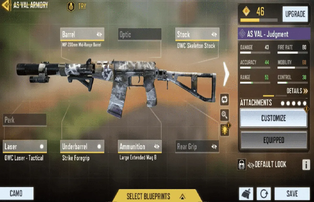 Call of Duty Mobile:  The Best AS VAL Loadout for Season 4