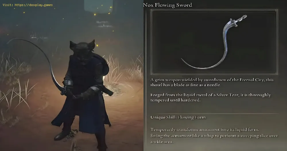 Elden Ring: How to get the Nox Flowing Sword