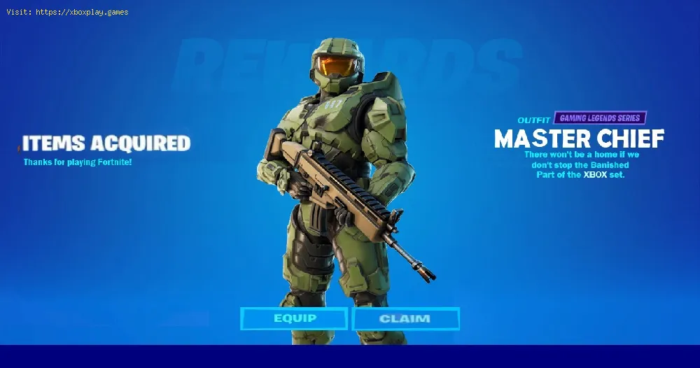 Fortnite: How to Get the Master Chief Skin