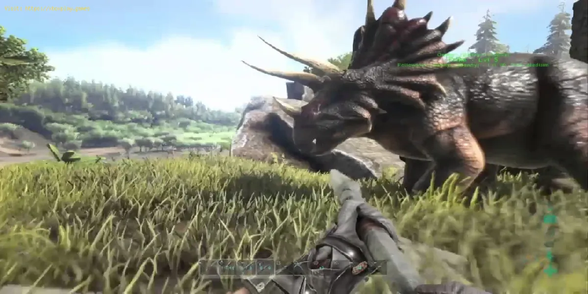 Ark Survival Evolved: come domare un triceratopo