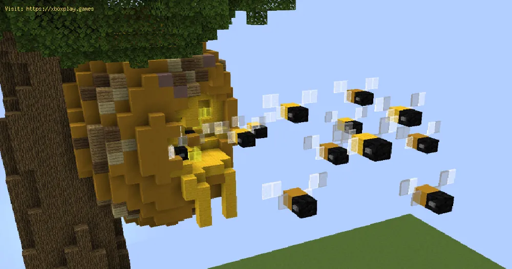 Minecraft: How to make a Bee Hive, Honeycomb and Honey Bottles