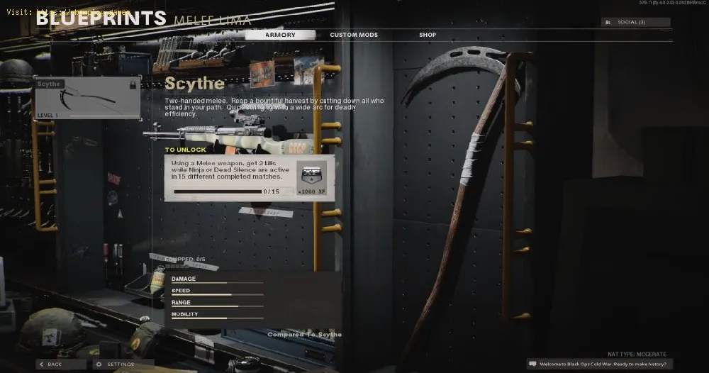 Call of Duty Black Ops Cold War: How to unlock the Scythe