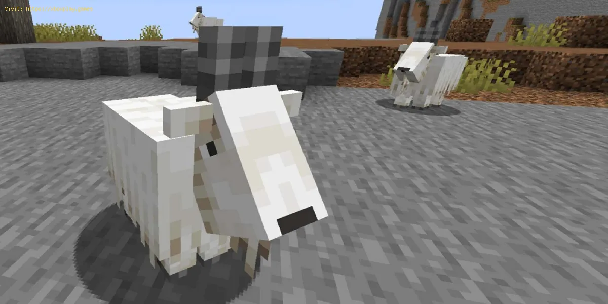 Minecraft: Como obter chifres de cabra
