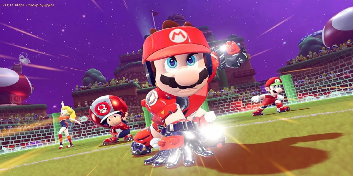 Mario Strikers Battle League: Tamaño de descarga