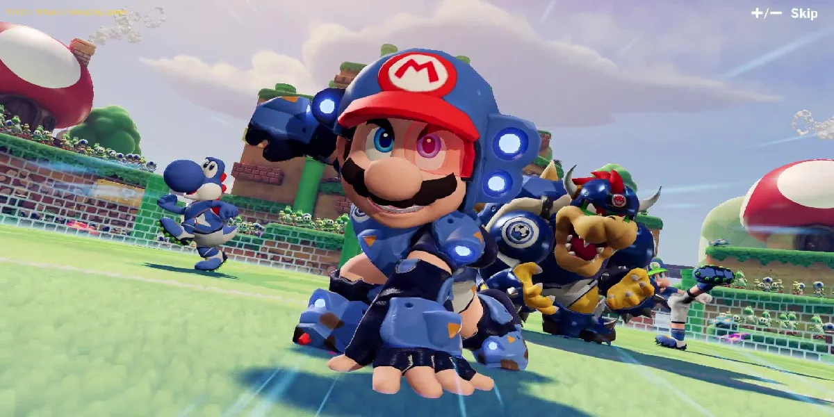 Mario Strikers Battle League: Como mirar tiros
