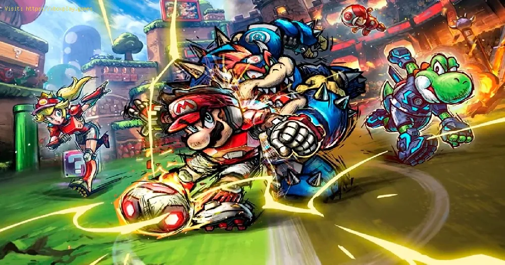 Mario Strikers Battle League: How to Pick Up Items