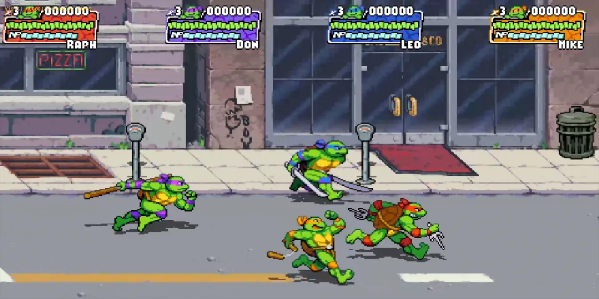 Teenage Mutant Ninja Turtles Shredder's Revenge: Wie man mit Freunden spielt