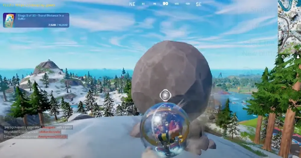 Fortnite: Where to boost and dislodge a boulder in in Chapter 3 Season 3