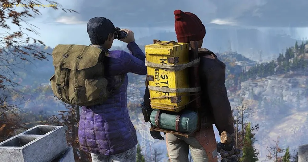Fallout 76: How to get a backpack