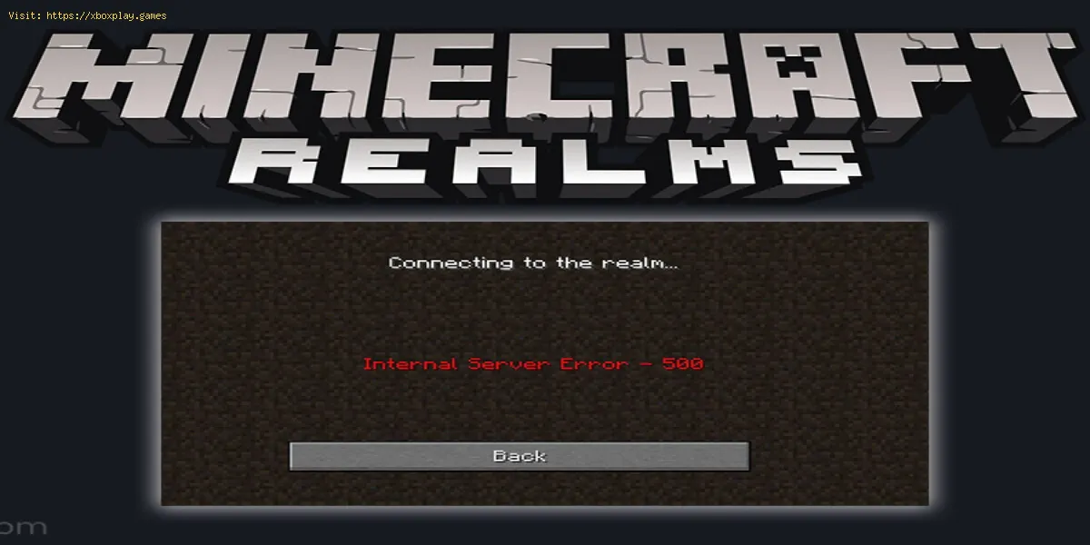 Minecraft Realms: come correggere l'errore interno del server