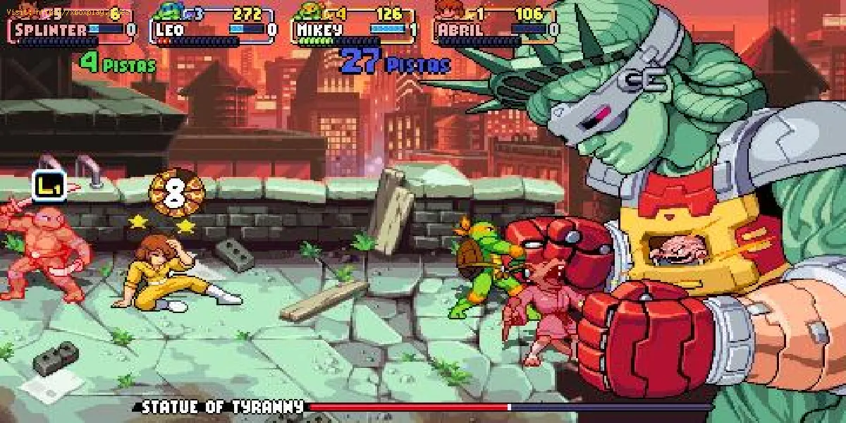 Teenage Mutant Ninja Turtles Shredder's Revenge: Wie man Feinde mit Fallen besiegt