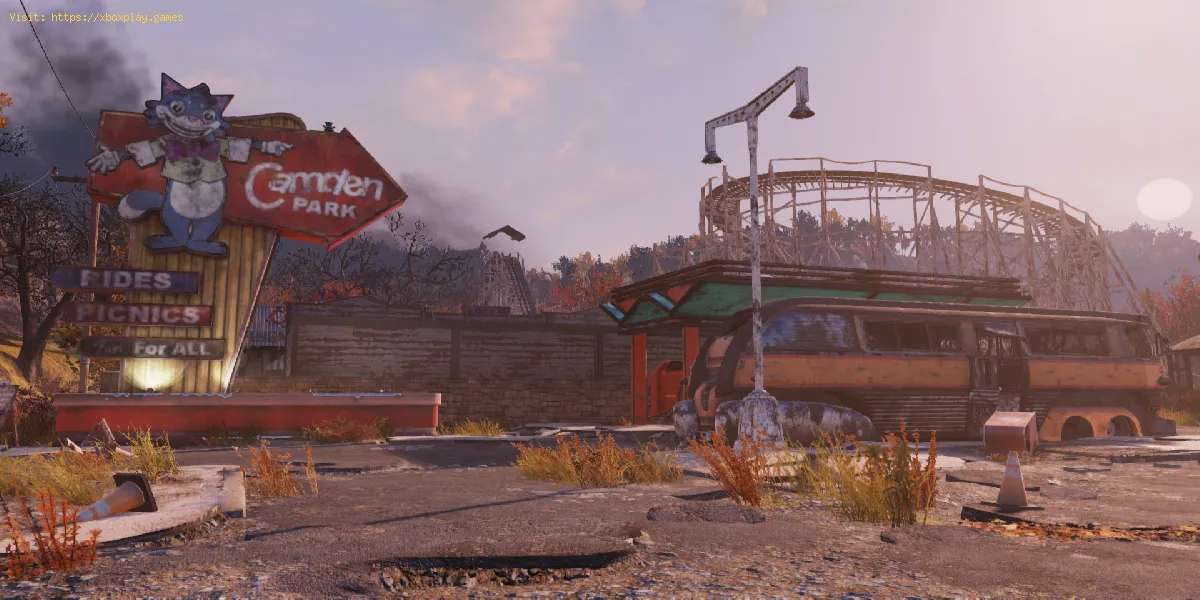 Fallout 76 : Où trouver le parc de Camden