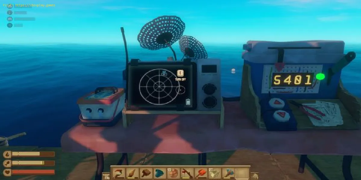 Raft: cómo llegar a la torre de radio