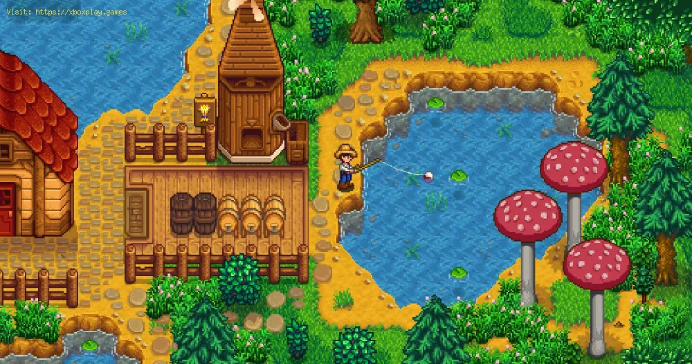 Stardew Valley: How to make a fish pond