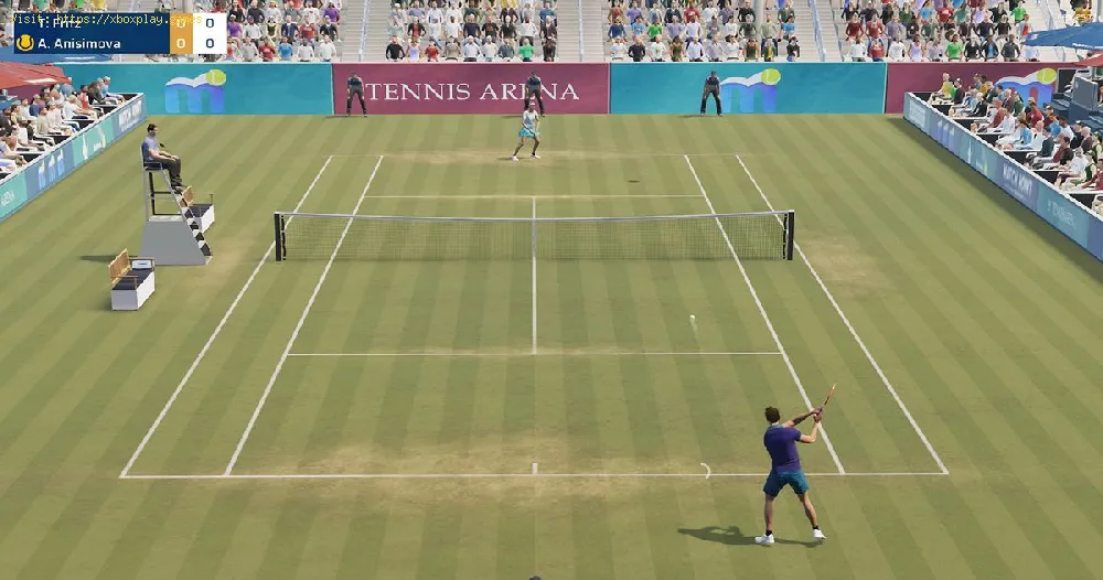 Tennis Championships: How to aim a shot