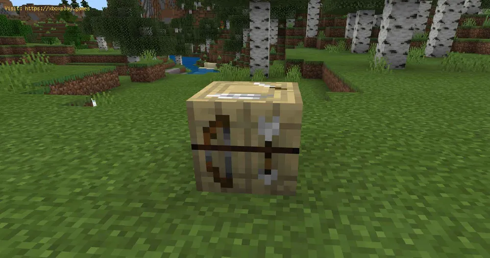 Minecraft: How to craft a Fletching Table
