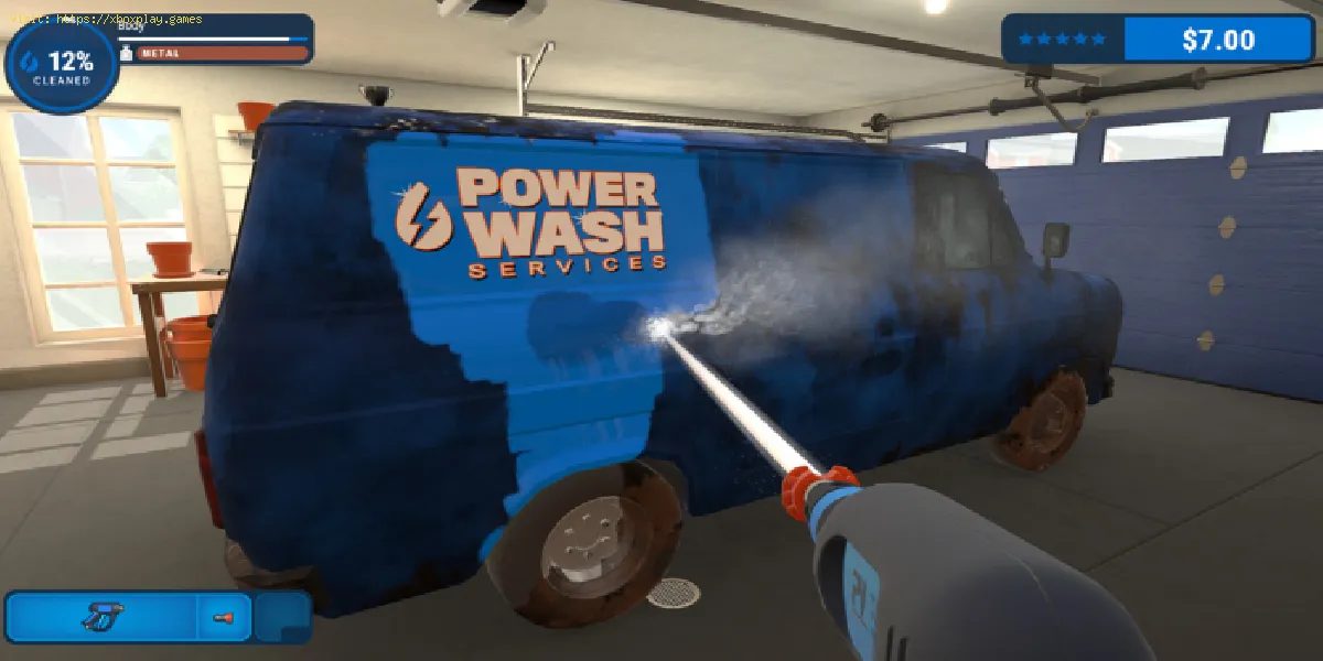 Powerwash Simulator: Cómo cambiar la lavadora