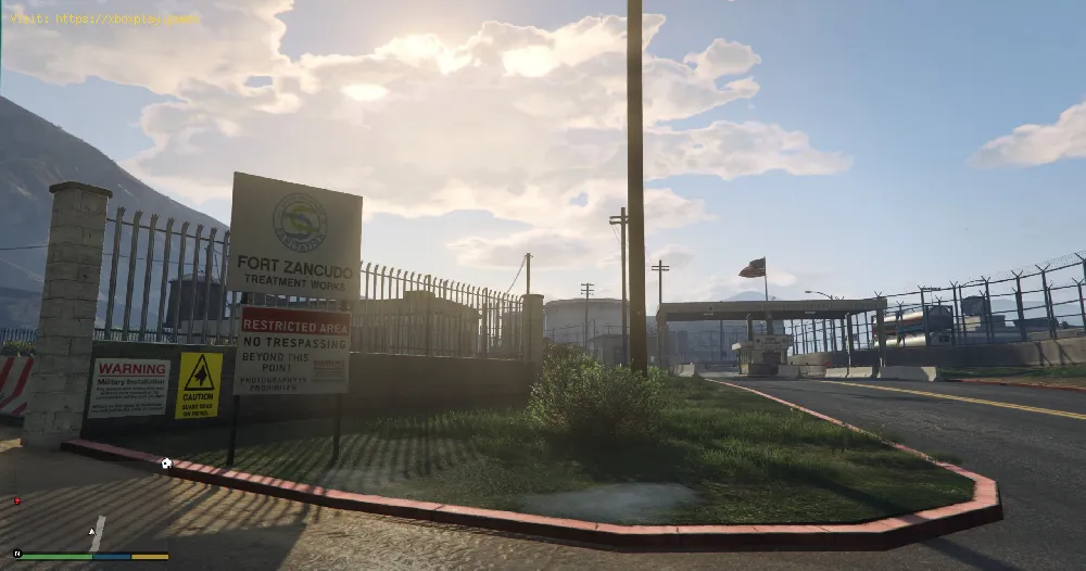 GTA 5: Where is the military base at