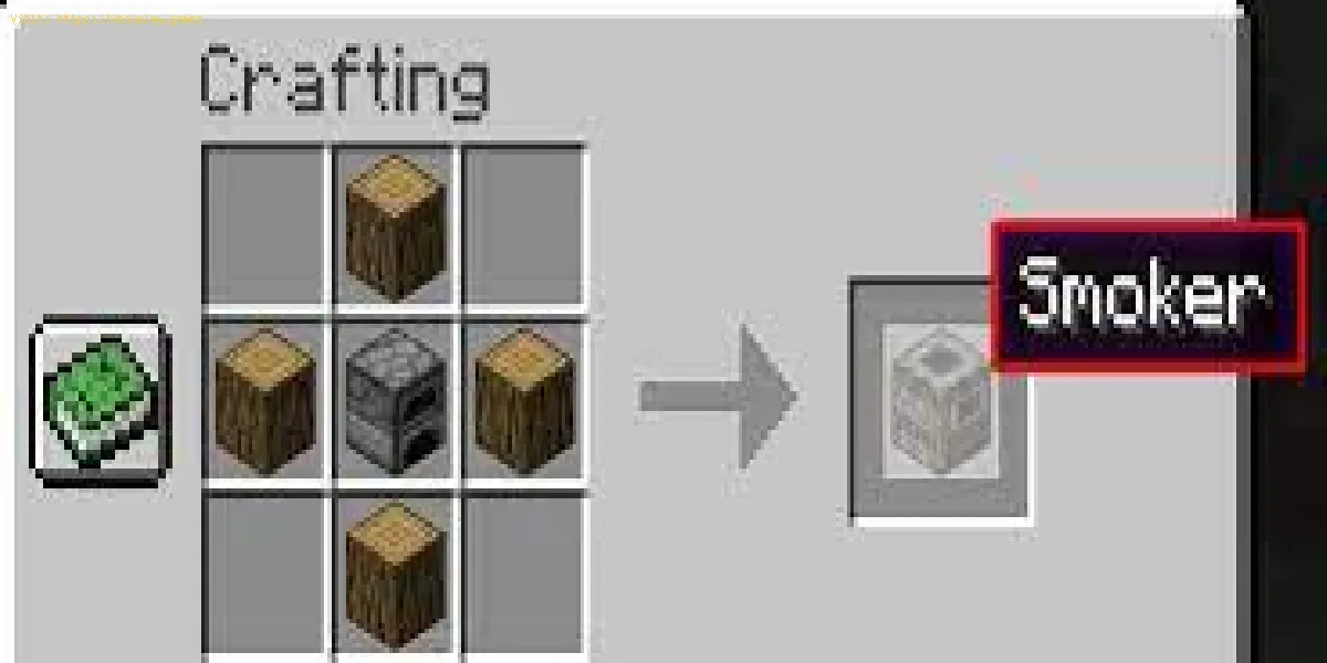 Cómo hacer un ahumador en Minecraft