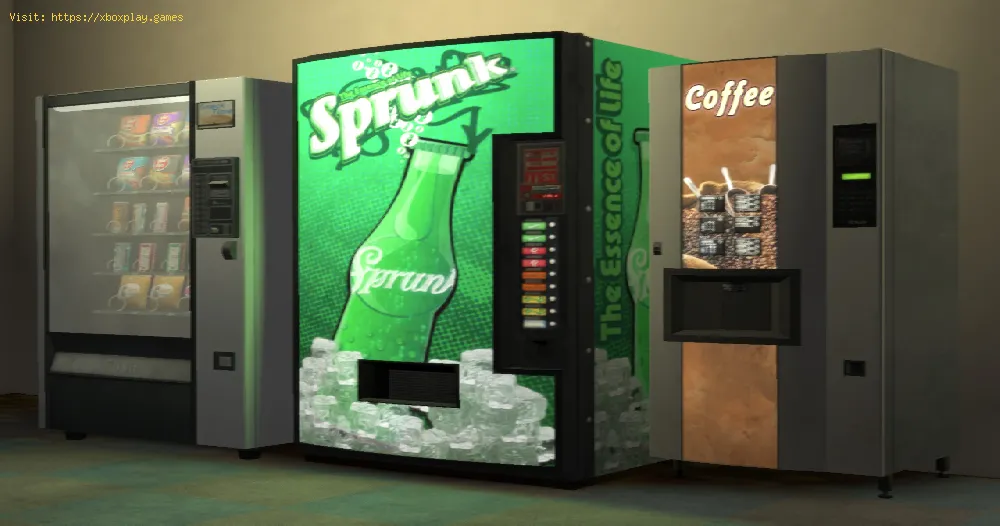 where are vending machines in GTA 5