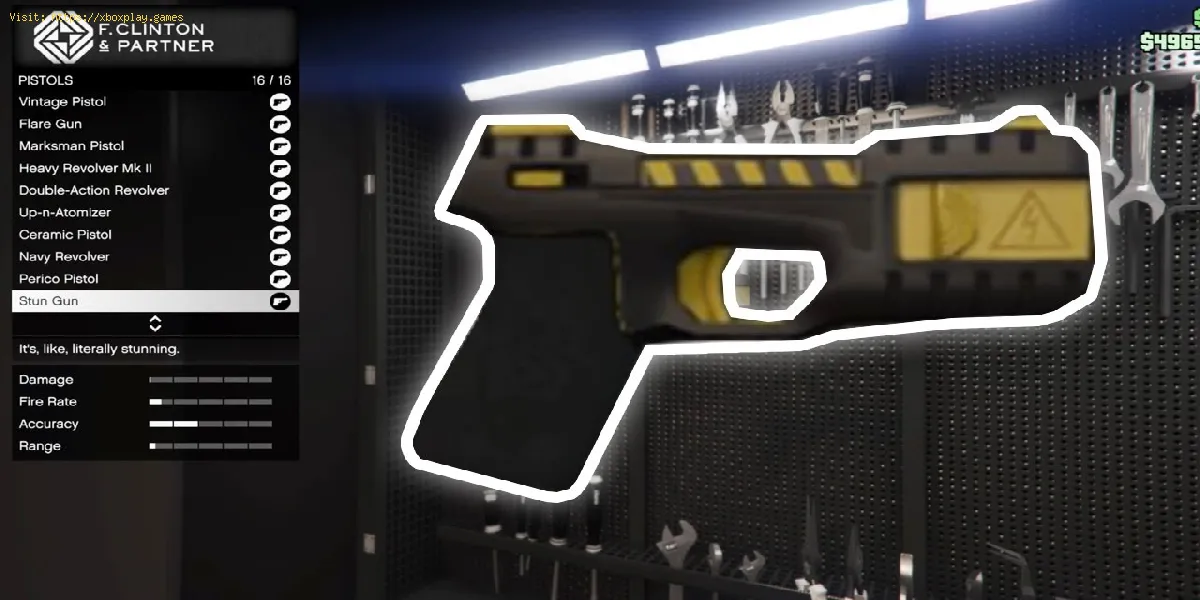 Comment obtenir un taser Stun Gun dans GTA Online