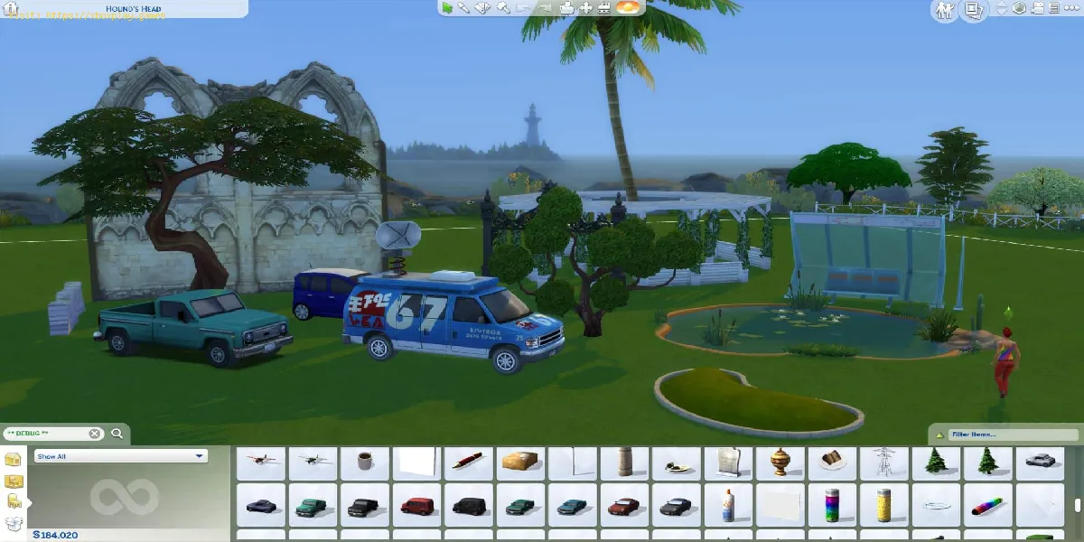 Cómo obtener elementos de depuración en Sims 4