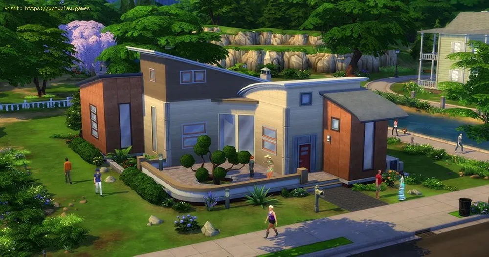 How to build curved walls in Sims 4