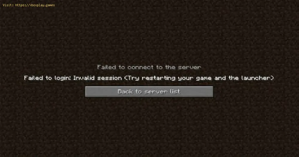 How to fix invalid session Minecraft 