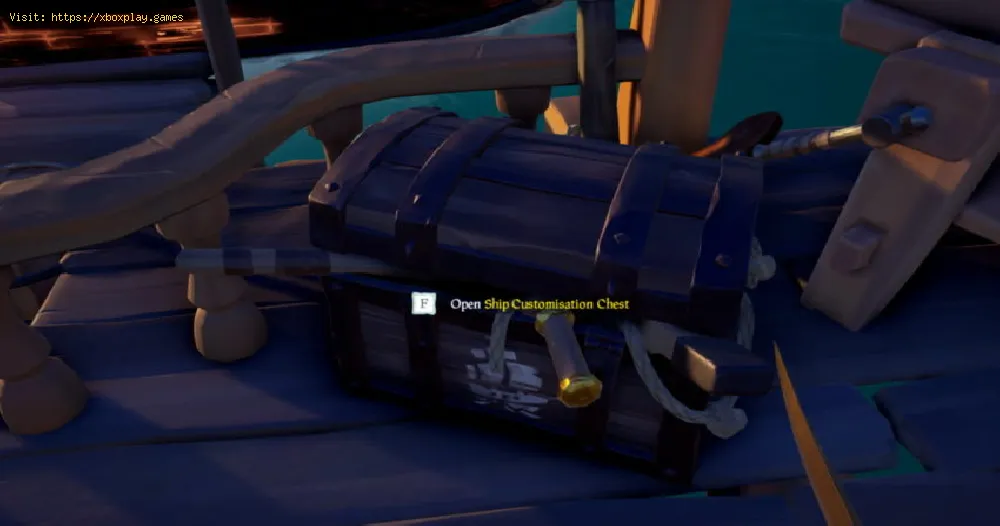 How to save ship cosmetics in Sea of Thieves