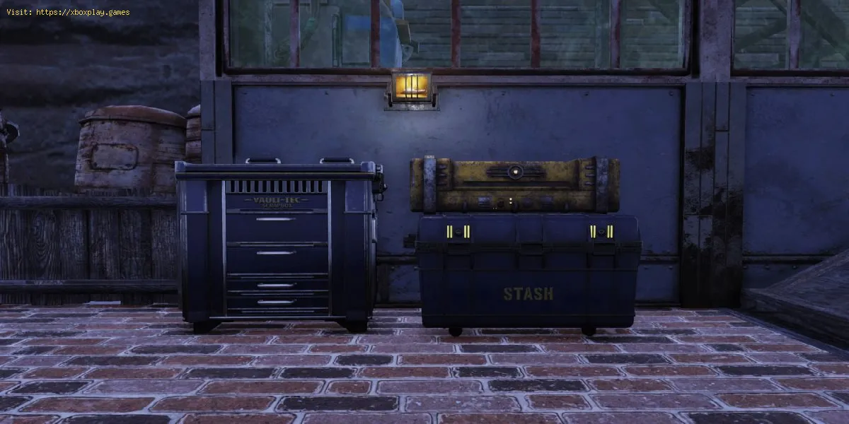 So erhalten Sie eine mittlere Vorratskiste in Fallout 76