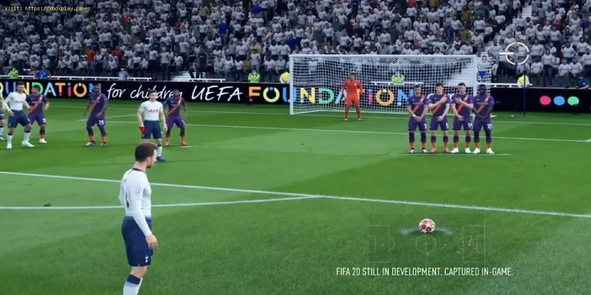FIFA 20 como jogar lance livre com efeitos