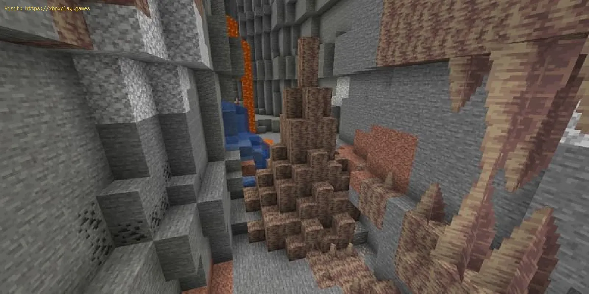 ¿Dónde se encuentra la piedra de goteo puntiaguda en Minecraft?