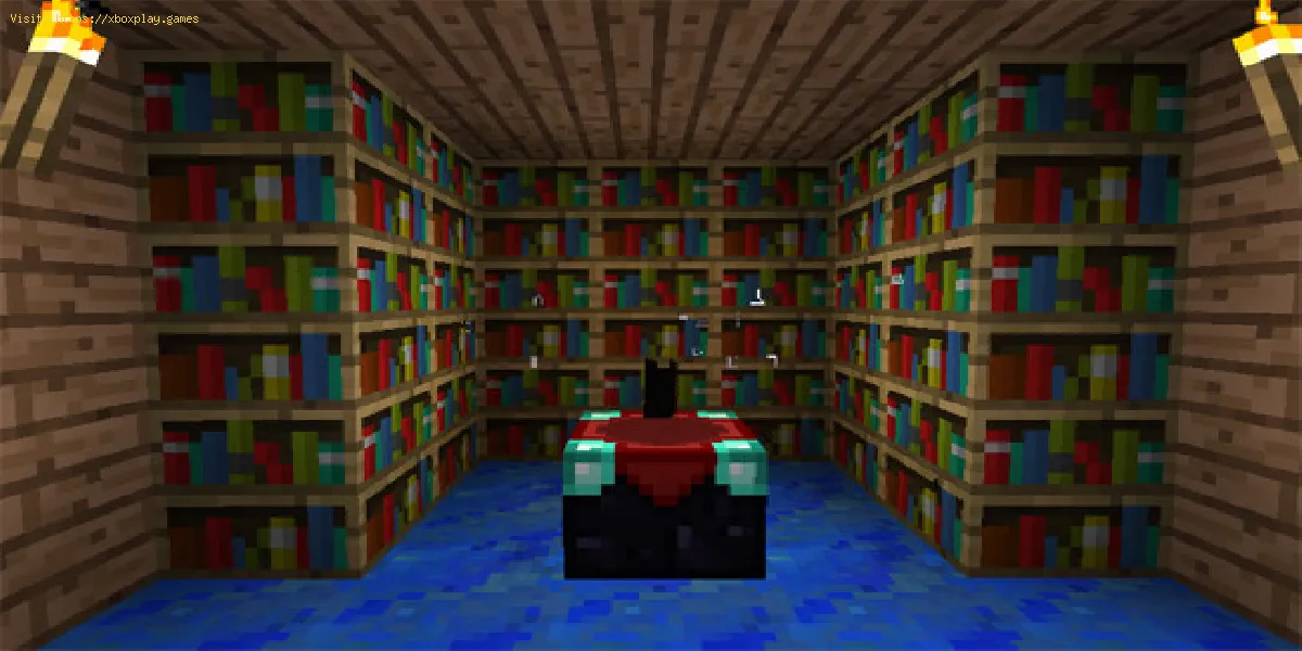 Come realizzare una libreria in Minecraft