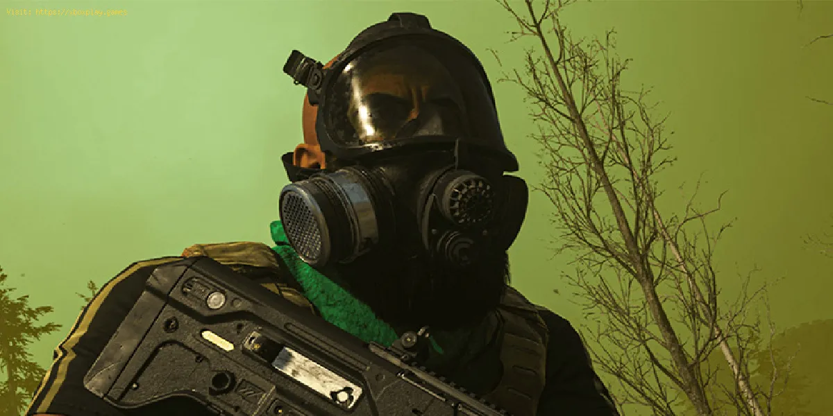 Como consertar a máscara de gás Warzone não está funcionando