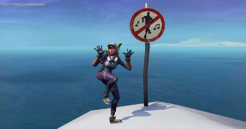 Fortnite: Where to find No Dancing Sign - season 10 (X) guide