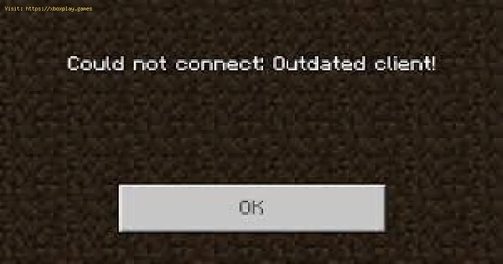 How to Fix Minecraft Outdated Client Error