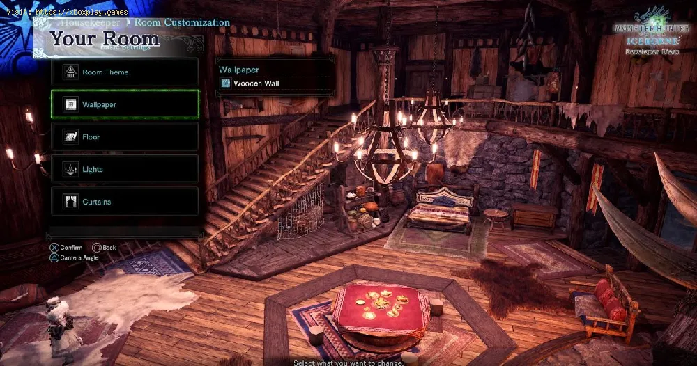 Monster Hunter Iceborne: How to decorate your room - tips and tticks