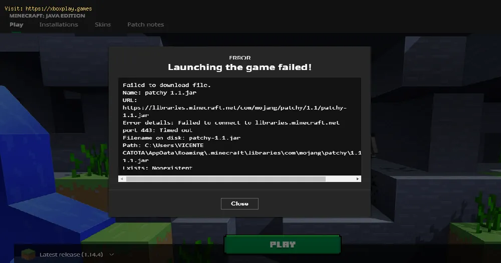 How to Fix Minecraft Launching the Game Failed Error
