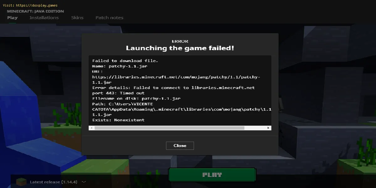 Como corrigir o erro Minecraft ao iniciar o jogo