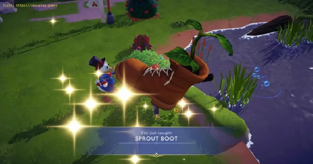 How to get  the Sprout Boot in Disney Dreamlight Valley