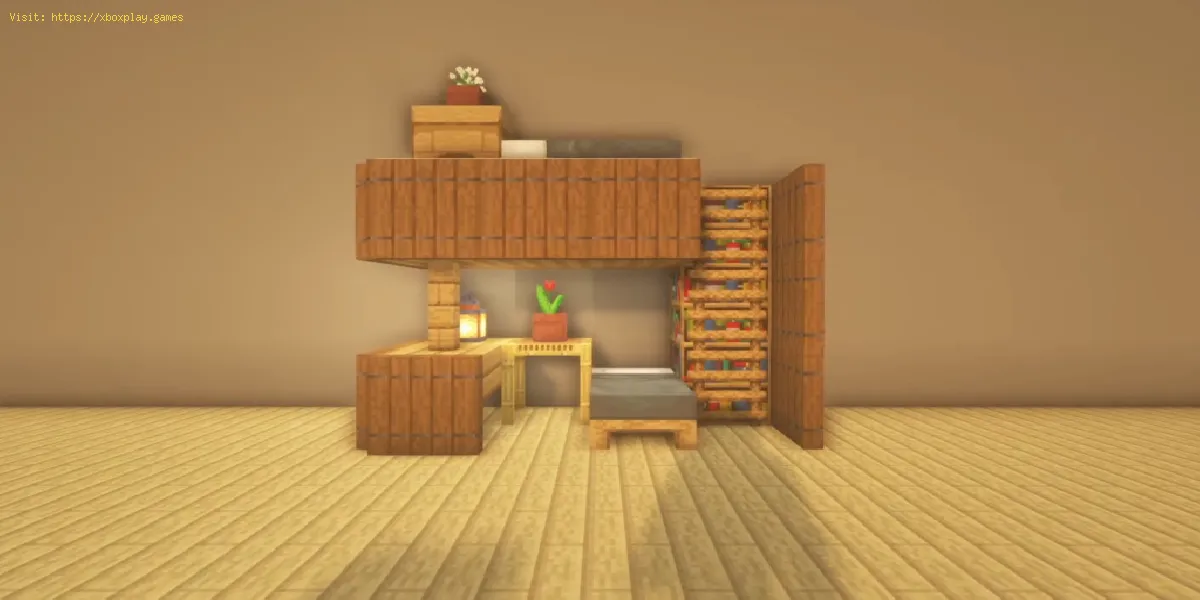 How to make bunk beds in Minecraft